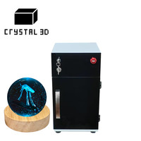 Mini graveur laser portable 3D pour gravure sous-couche sur cristal, machines de marquage laser pour verre artificiel et photos DIY
