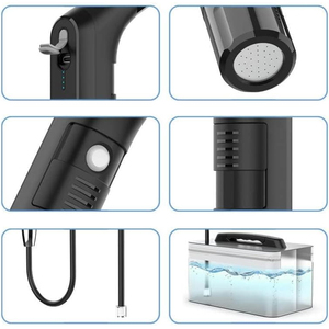 Conjunto de Chuveiro Elétrico Portátil Shattaf com Recipiente de 2.3L Bidê Elétrico Recarregável para Higiene Pessoal - Product Image 6