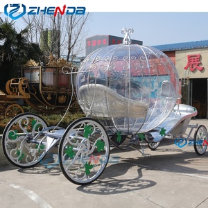 Princess Wedding Pumpkin Carriage Victorian Sightseeing Carriage China Manufacturer Customized Pumpkin Carriage - Product Image 2