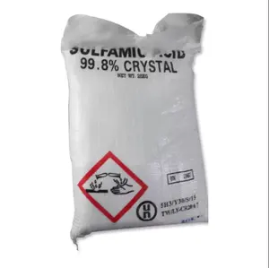 Заводская цена химический материал белый кристалл 99.8% промышленный класс Сульфаминовая кислота очиститель