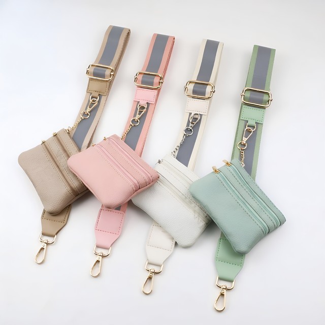 Adjustable Reflective Phone Sling Strap Crossbody Flashing Phone Shoulder Straps Card Holder Wallet Retractable Safety Lanyard