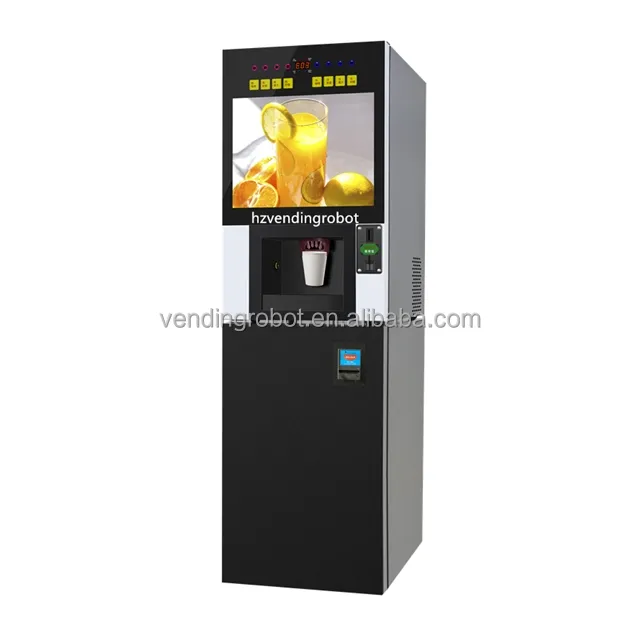 coin operated Automatic Hot And Cold Coffee Tea Vending Machine WF1-306A