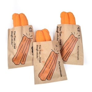 Juguete de simulación de gran tamaño: Panecillo al vapor y barra de masa frita, de rebote lento, para aliviar el estrés, juguete de desayuno. - Product Image 1
