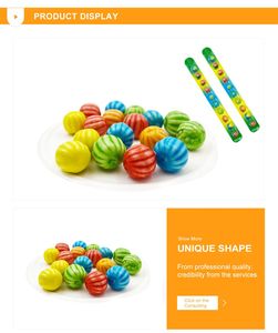 Manufacturer Watermelon <strong>Bubblegum</strong> Candy Fruit Flavours Caramelos Blandos Mini Chewing <strong>Bubble</strong> Gum Balls - Product Image 2
