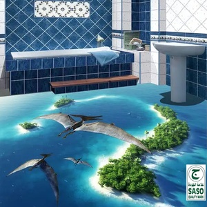 <span class=keywords><strong>Piastrelle</strong></span> Esterne in Porcellana 3D Moderne per Ville e Bagni, <span class=keywords><strong>Piastrelle</strong></span> per Pavimenti/Pareti Resistenti agli Acidi con Garanzia di 5 Anni - Product Image 5