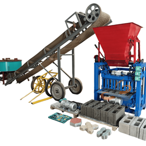 Máy khối bán tự động 4-35 mô hình với động cơ rung máy khối bê tông công suất cao - Product Image 1