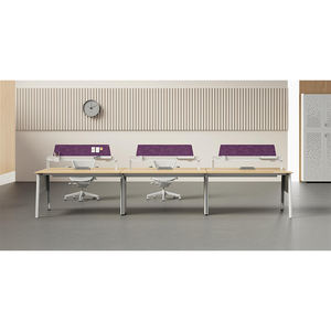 Estación de Trabajo Modular Moderna para Oficina, Cubículo Estándar, Panel Duradero, Capacidad para 4-6 Personas, Uso Comercial, Comercio Internacional - Product Image 5