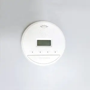 Alarma de seguridad para el hogar, Monitor LCD CO alerta 433, Detector inalámbrico de monóxido de carbono y Gas tóxico para sistema de alarma de seguridad