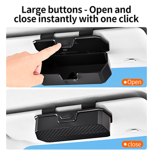 Car <b>Glasses</b> <b>case</b> Visor Multi-functional Car Frame Car <b>Glasses</b> Modified Storage Box - Product Image 4
