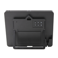 Thermomètre numérique d'extérieur, hygromètre, horloge de table/bureau, station météo intelligente multi-capteurs pour intérieur, économique