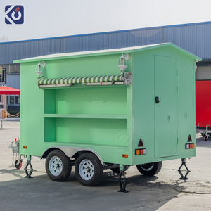 Remolque de Comida Móvil CAMPTRL para Restaurante al Aire Libre, Camión de Comida Equipado <span class=keywords><strong>con</strong></span> Cocina Completa - Product Image 4