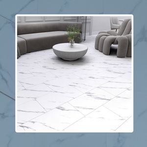 Modern Design White Oak LVT Luxury <strong>Vinyl</strong> Tile <strong>Click</strong> Lock <strong>Floor</strong> Living Room Decoration <strong>Click</strong> Flooring - Product Image 1