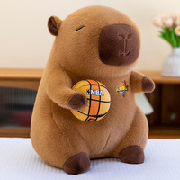Nouveau basket-ball sport Capybara peluches en peluche oreiller poupée enfants jouets mignon saint valentin fabricant de peluche