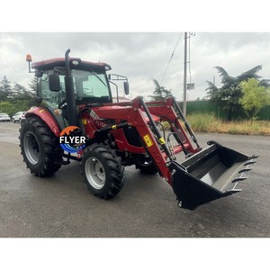 4WD trang trại Máy <span class=keywords><strong>70hp</strong></span> máy kéo sản xuất máy kéo nông nghiệp Máy kéo với kết thúc trước <span class=keywords><strong>loader</strong></span> - Product Image 2