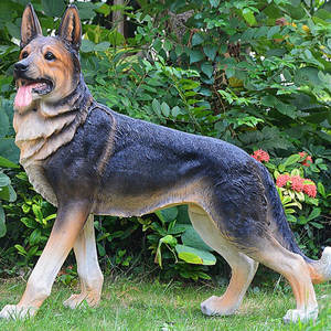 Giocattoli personalizzati decorazione in fibra di vetro cani manichino negozio di animali espositore in fibra di vetro decorazione esterna - Product Image 2