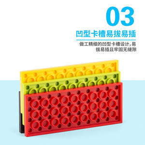 Chenghai Compatible con Lego 4x10, placa base de doble cara, bloques de construcción, accesorios de ladrillos de plástico para niños en edad preescolar - Product Image 3