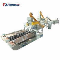 Machine de recyclage de câbles remplis de gel, granulateur et séparateur de fil de cuivre avancé