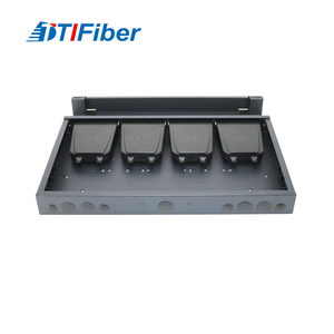 Boîtier de terminaison de panneau de brassage à fibre optique MPO 1U haute densité, max. 96 cœurs, pour terminaison de tronçon de centre de données - Product Image 3