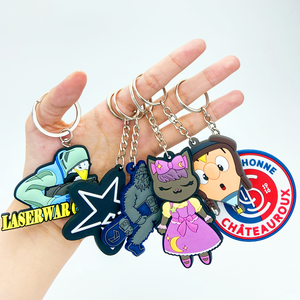 Wholesale Custom Metal Keychain Custom Arts and Souvenir Gifts Anime Enamel Metal Keychain
