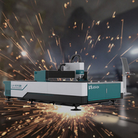 Machine de découpe laser à fibre économique industrielle chinoise LX3015FC, machines laser CNC pour la découpe de tôles en acier