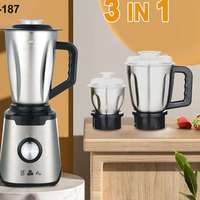 Fruit 1000W Mengmachine Huishoudelijke Vleesmolen Mixer Roestvrij Staal Automatische Sapcentrifuge Blender Voedselverwerker