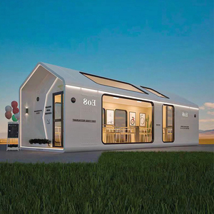 Hiện Đại 3 Phòng Ngủ Biệt Thự Sang Trọng Đúc Sẵn Modular Kết Cấu Thép Phẳng Gói Thiết Kế Cho Sử Dụng Ngoài Trời Cho Trường Học Xây Dựng - Product Image 2