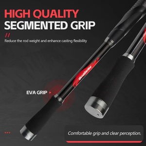 <span class=keywords><strong>Cañas</strong></span> de Pescar Telescópicas de Carbono FISHINGFANS de 3.6m/3.9m/4.2m/4.5m, Acción Rápida, Mango de EVA, para Pesca de <span class=keywords><strong>Surfcasting</strong></span>, Spinning, Roca y Mar - Product Image 2