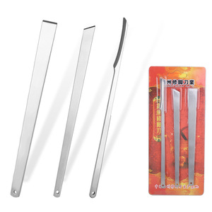 Ensemble de couteaux de pédicure en acier inoxydable, Yangzhou, trois couteaux pour ongles incarnés, élimination des cuticules épaisses, kit d'outils de pédicure - Product Image 5