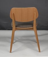 Chaise de salle à manger moderne en bois, structure en hêtre massif pour usage extérieur - Fournisseur de meubles de table pour appartement