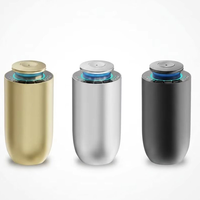 Diffuseur d'arômes portable pour voiture de 20 ml, diffuseur d'huiles essentielles sans eau à brume froide USB Type-C, silencieux et à faible bruit