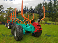 6ton Farm rimorchio del trattore di lavoro
