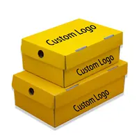 Scarpe per imballaggio scarpe per spedizione confezione cosmetica Logo personalizzato scatola di cartone