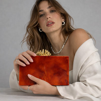 Sac à main en acrylique en forme de coquille de style européen-américain pour femmes, avec fermeture magnétique en coton, idéal pour les mariages et les événements du soir