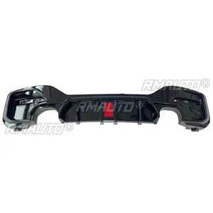 For BMW F20 2015-2020 Car Accessories BMW F20 Car Rear Bumper <b>Lip</b> Diffuser Glossy Black Competitive Style <b>Splitter</b> Body Kit - Product Image 6