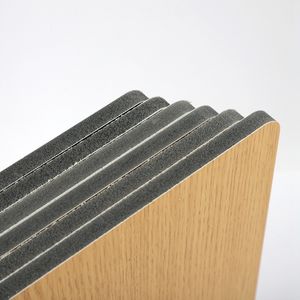 แผ่น<span class=keywords><strong>ผนัง</strong></span>วีเนียร์ไม้ไผ่ผสมถ่านไม้หินอ่อน PET <span class=keywords><strong>ล</strong></span>ายไม้  แผ่นยูวี ดีไซน์<span class=keywords><strong>ทั</strong></span>นสมัย สำหรับตกแต่งภายในบ้าน ใช้ในเชิงพาณิชย์  ทนความร้อน - Product Image 3