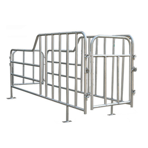 <span class=keywords><strong>Cage</strong></span> de gestation pour truies en acier galvanisé antirouille - Facile à nettoyer et adaptée aux truies |   Équipement d'élevage de porcs durable - Product Image 2