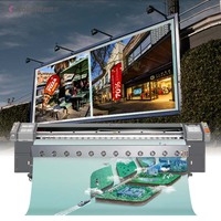 I3200 3,2 M Impresora eco-solvente de gran formato Plotter automático Flex Banner Roll Plotter y Plotter de corte Impresión