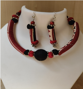 Women's Vintage Wedding <b>Necklace</b> New Trending Fashion Jewelry Featuring Pearl <b>Chains</b> Cotton Fabric - Product Image 2