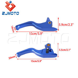 摩托车直接更换数控6061-T6阳极氧化制动离合器杆，适用于哈雷软铁突围/胖男孩/遗产2015-2024 - Product Image 5