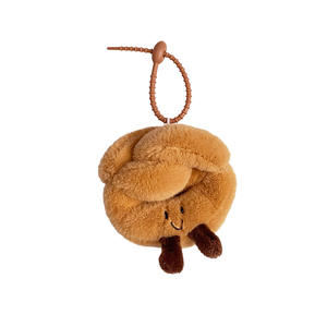 Amusant Simulation <span class=keywords><strong>Gourmet</strong></span> Poupée En Peluche Pendentif Activité Scolaire Cadeau Gâteau Baguette Porte-clés En Gros PP Coton Rempli 7-16cm - Product Image 5