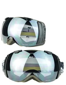 ファッションスノーボードメガネカスタム円筒形デュアル防曇レンズgafasスノーグラスサングラススキーゴーグルメンズレディーススキーゴーグル