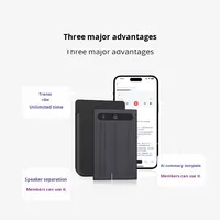 Stylo Enregistreur Vocal IA Plaud Note Pin GPT – Sans Abonnement Mensuel, Sans Frais Annuel – Traduit le Texte – Enregistreurs Vocaux Numériques OLED