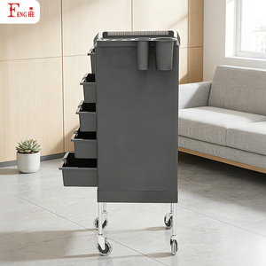 Groothandel Professionele Salonapparatuur 5 Lades Haarverlenging <span class=keywords><strong>Trolley</strong></span> voor Kapsalon - Product Image 5