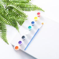 Xinyi Art Wholesale Eco Friendly Acrylic Paint Set with Brush 3ml Acrylic Paint Set for Kids 12 Colors Kids' Acrylic Paint