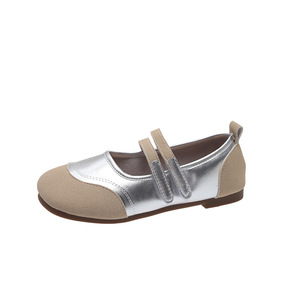 Spring New Arrival Gentle <b>Soft</b> Bottom Plus Size Round Toe Casual Women's Flats Preppy Lazy Beanie <b>Shoes</b> - Product Image 6