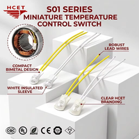 Protector Térmico Automático Bimetálico S01, Interruptor de Temperatura, Ecológico, Duradero, Portátil, para Vehículos y Garajes