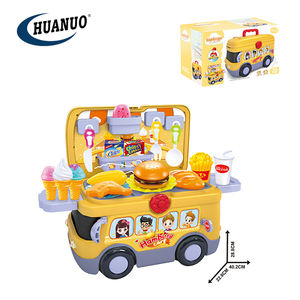 Nuevo estilo, juego <span class=keywords><strong>de</strong></span> simulación, juguete para niños, juguetes <span class=keywords><strong>de</strong></span> plástico, juguete educativo para hamburguesas en coche <span class=keywords><strong>de</strong></span> comida - Product Image 2