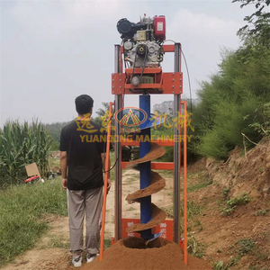 Nhà Máy Cung Cấp Trái Đất Khoan Máy Nhiệm Vụ Ánh Sáng Bài Lỗ Đào Công Cụ Nhiệm Vụ Nặng Nề Và Khoan Đá Khoan Máy - Product Image 6