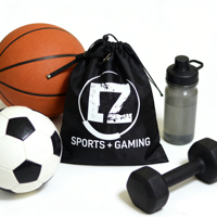 Sac de rangement pour ballons de basket en nylon résistant avec cordon de serrage, design personnalisé