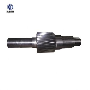 Eje de engranaje cónico de forja de engranaje cónico espiral grande AISI 4340 /17CrNiMo6 - Product Image 4